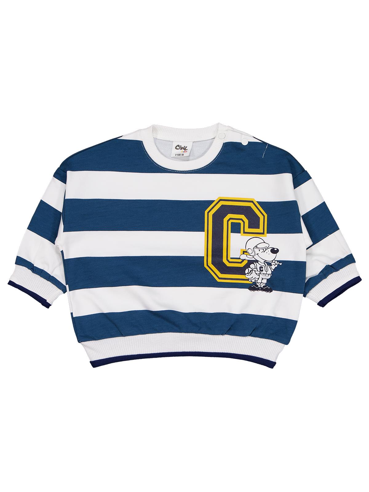 Civil Baby Baskılı 2'li 6-18 Ay Takım - Yeşil