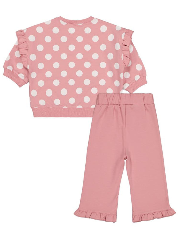 Civil Baby Puan Empirme 6-18 Ay Takım - Pembe