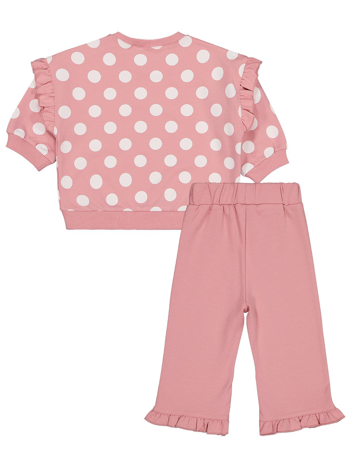 Civil Baby Puan Empirme 6-18 Ay Takım - Pembe