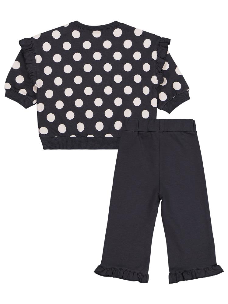 Civil Baby Puan Empirme 6-18 Ay Takım - Gri