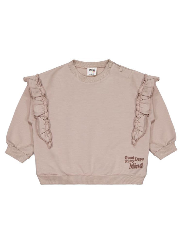 Civil Baby Good Days Nakışlı 6-18 Ay Takım - Bej