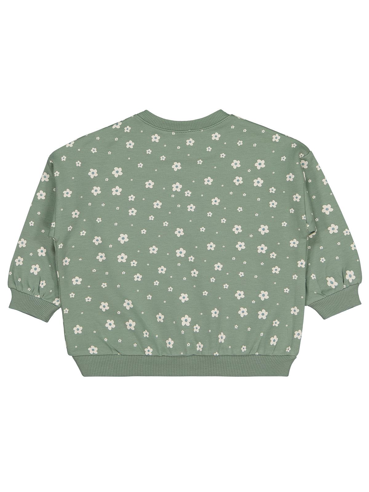 Civil Baby Mini Papatya Empirme 6-18 Ay Sweatshirt - Yeşil