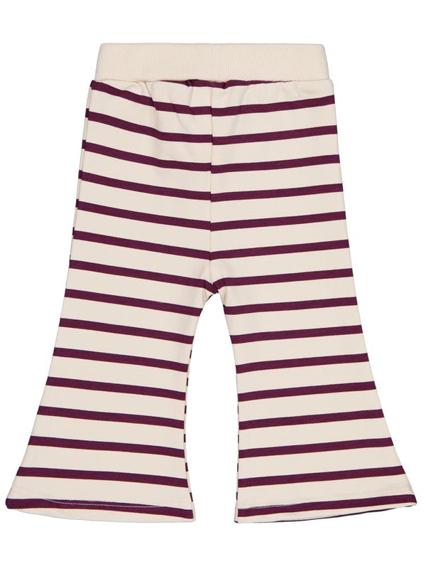 Civil Baby Çizgi Emp. Çiçek Nakışlı 6-18 Ay Eşofman Altı - Bej