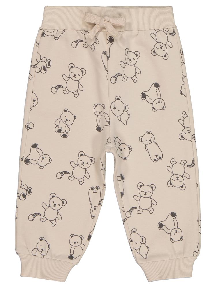 Civil Baby Kontür Ayı Empirme 6-18 Ay Eşofman Altı - Bej