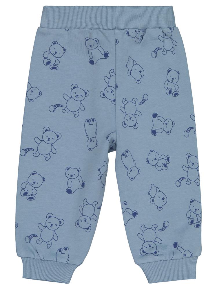 Civil Baby Kontür Ayı Empirme 6-18 Ay Eşofman Altı - Mavi