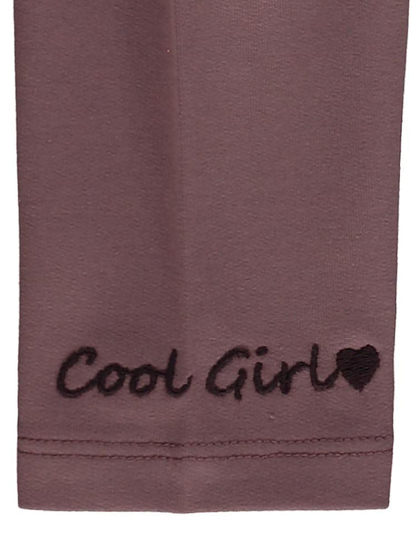 Civil Baby Cool Girl Nakışlı 6-18 Ay Takım - Kahverengi