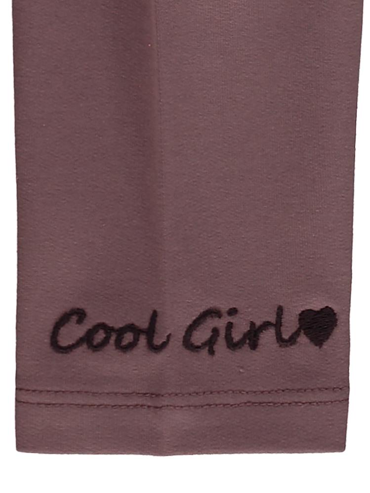 Civil Baby Cool Girl Nakışlı 6-18 Ay Takım - Kahverengi