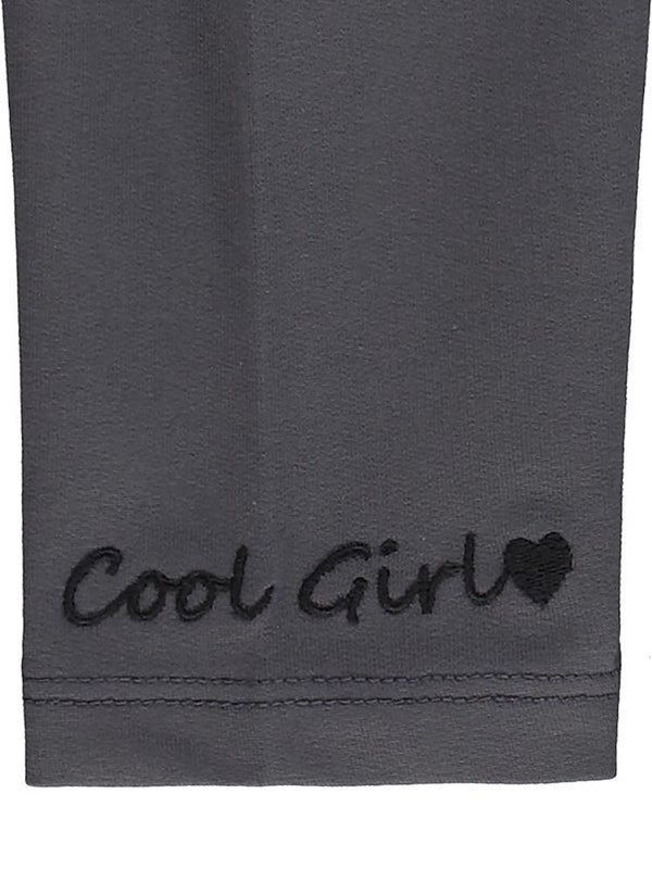 Civil Baby Cool Girl Nakışlı 6-18 Ay Takım - Gri