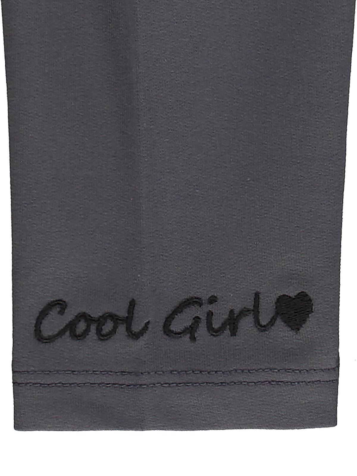 Civil Baby Cool Girl Nakışlı 6-18 Ay Takım - Gri