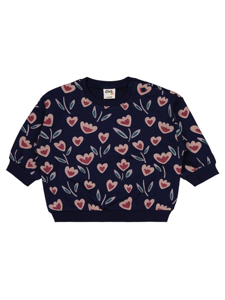 Civil Baby Lale Empirme 6-18 Ay Takım - Lacivert