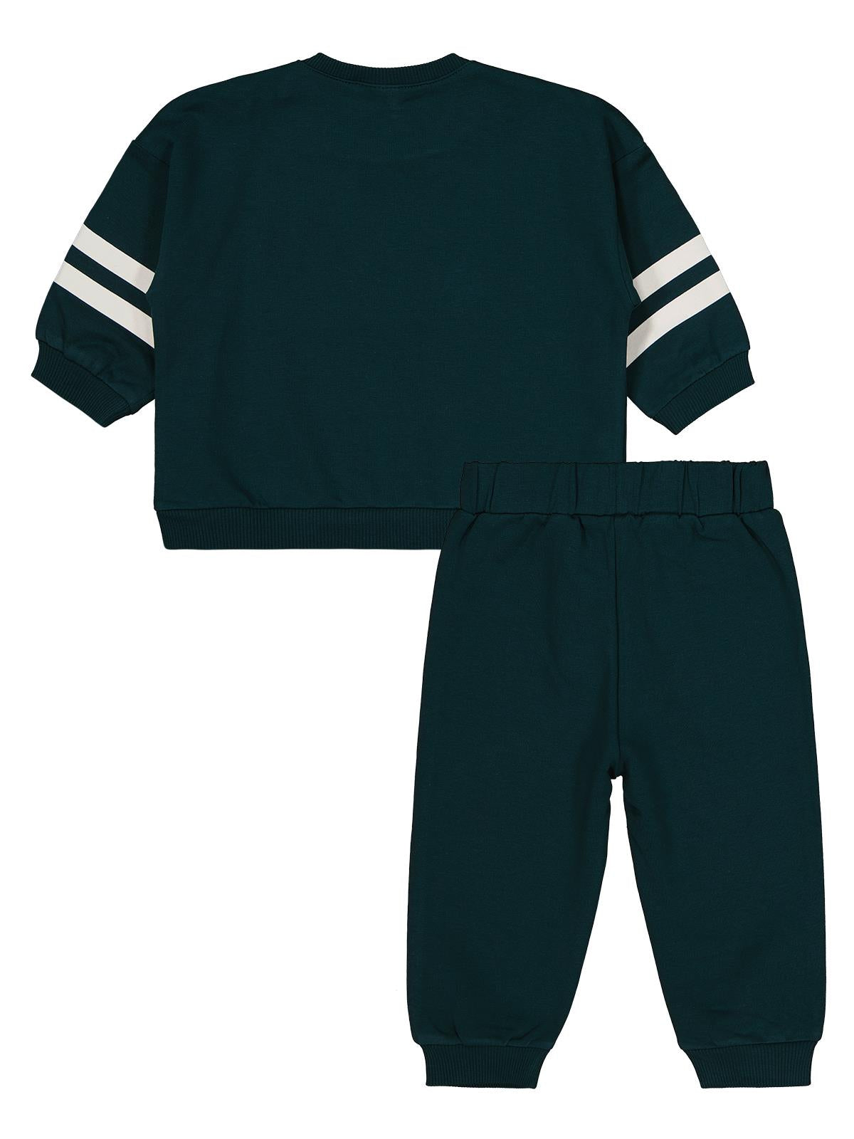 Civil Baby Baskılı 2' li 6-18 Ay Takım - Yeşil