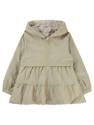 Civil Girls 6-9 Yaş Yağmurluk - Bej