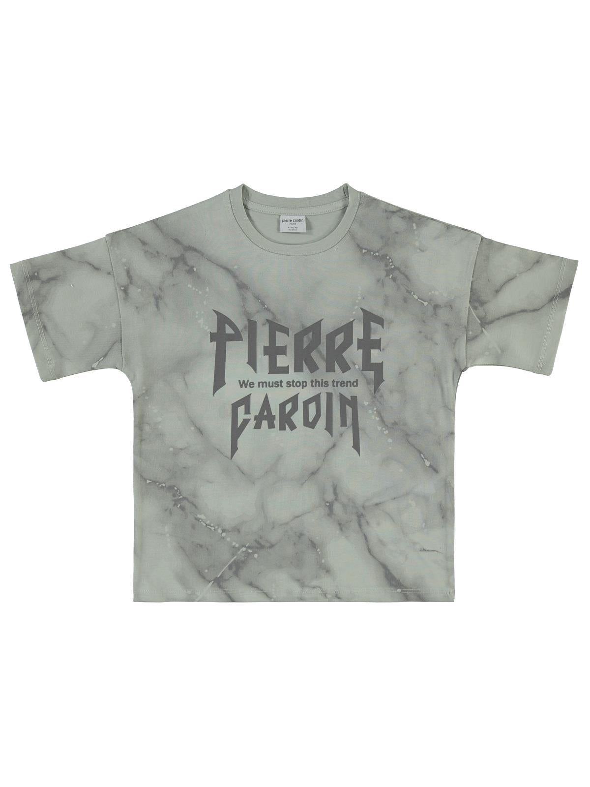 Pierre Cardin Pierre Cardin 6-9 Yaş Tişört - Gri
