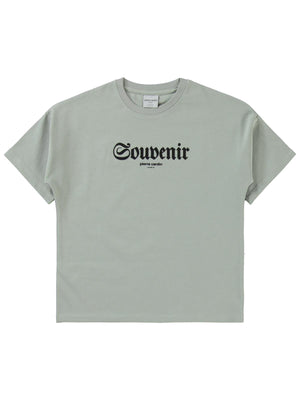 Pierre Cardin Souvenir Baskılı 10-12 Yaş Tişört - Gri