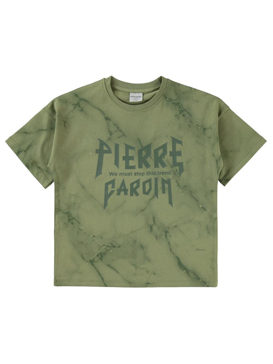 Pierre Cardin Pierre Cardin 10-12 Yaş Tişört - Haki