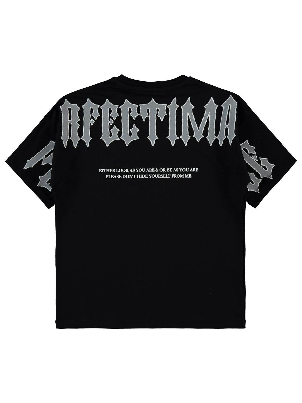 Pierre Cardin Perfect Baskılı 6-9 Yaş Tişört - Siyah