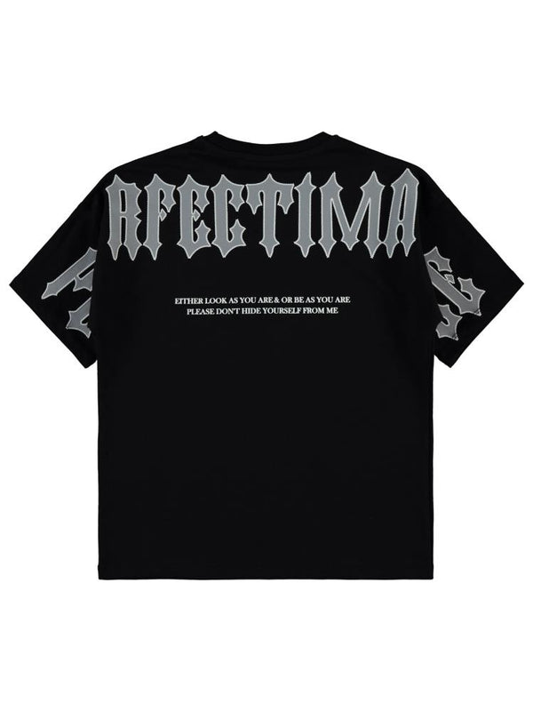 Pierre Cardin Perfect Baskılı 6-9 Yaş Tişört - Siyah