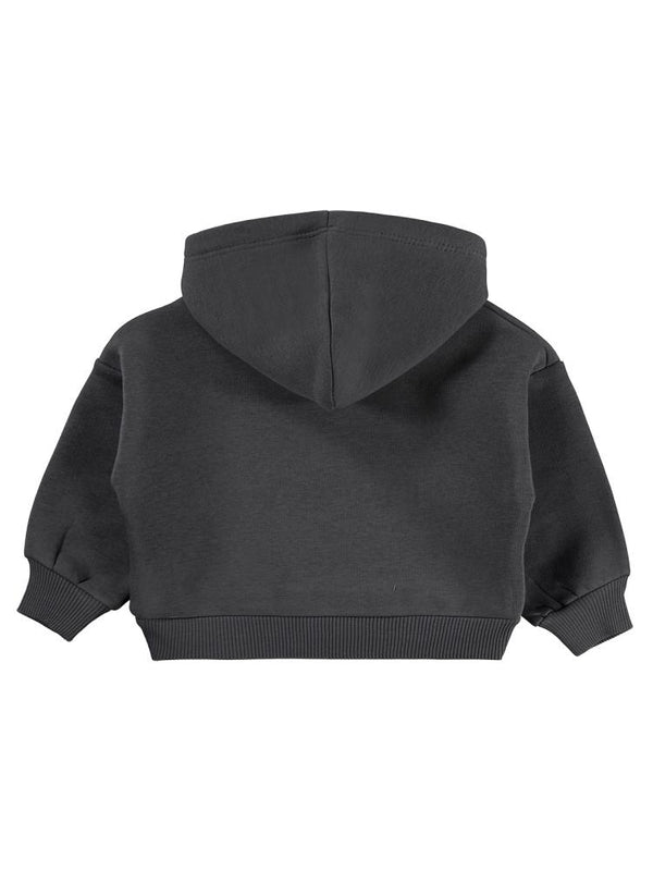 Civil Baby Kalp Nakışlı Basic 6-18 Ay Sweatshirt - Gri