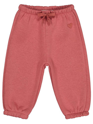 Civil Baby Kalp Nakışlı Basic 6-18 Ay Eşofman Altı - Turuncu