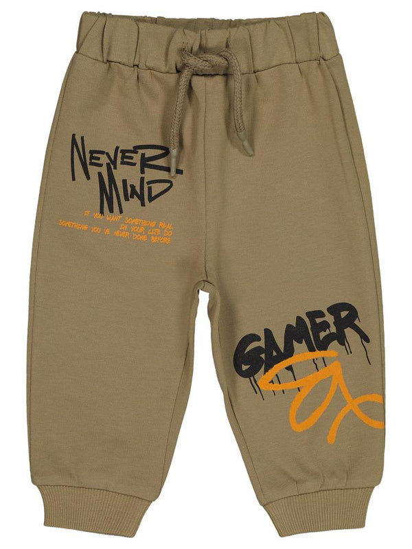 Civil Baby Graffiti Baskılı 6-18 Ay Eşofman Altı - Haki