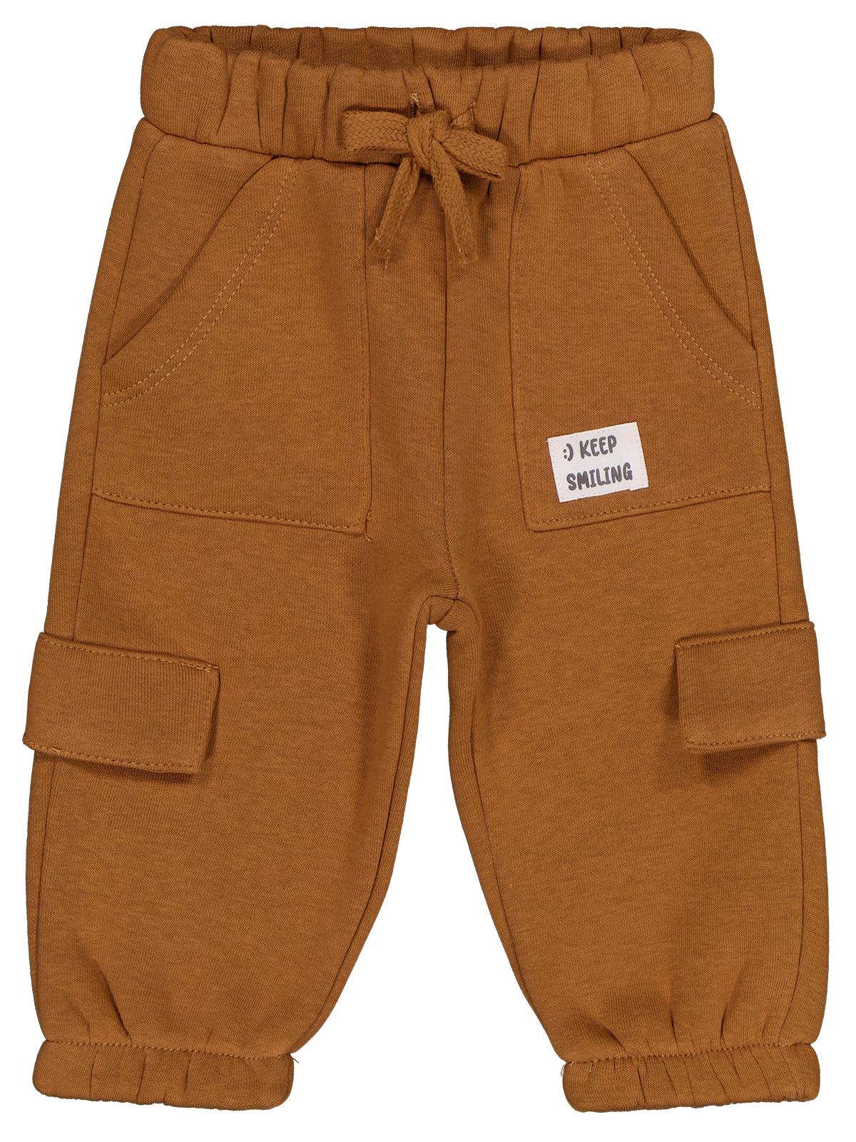 Civil Baby Keep Smiling Etiketli Basic 6-18 Ay Eşofman Altı - Kahverengi