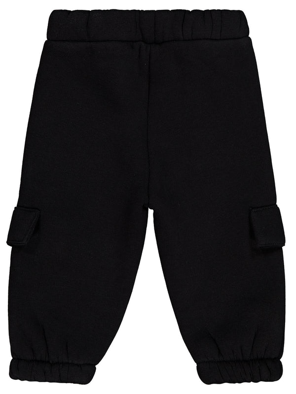 Civil Baby Keep Smiling Etiketli Basic 6-18 Ay Eşofman Altı - Siyah