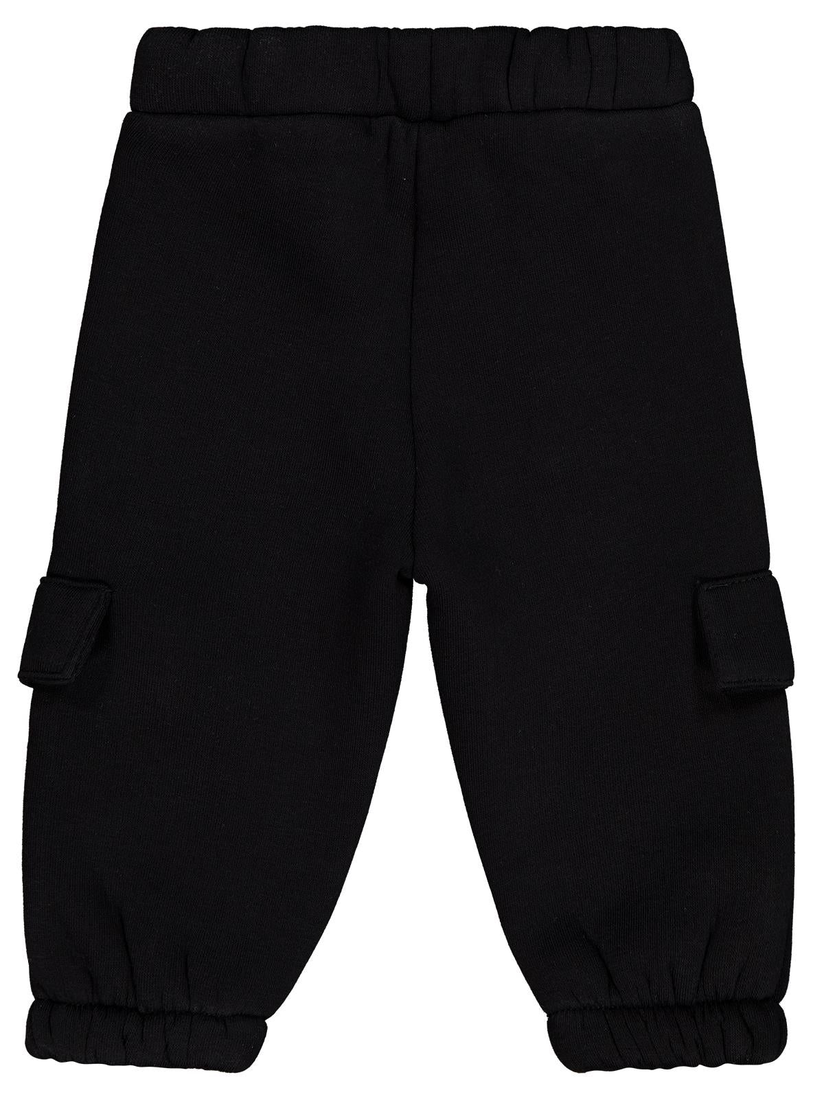 Civil Baby Keep Smiling Etiketli Basic 6-18 Ay Eşofman Altı - Siyah