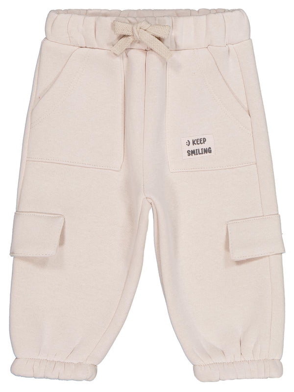 Civil Baby Keep Smiling Etiketli Basic 6-18 Ay Eşofman Altı - Bej