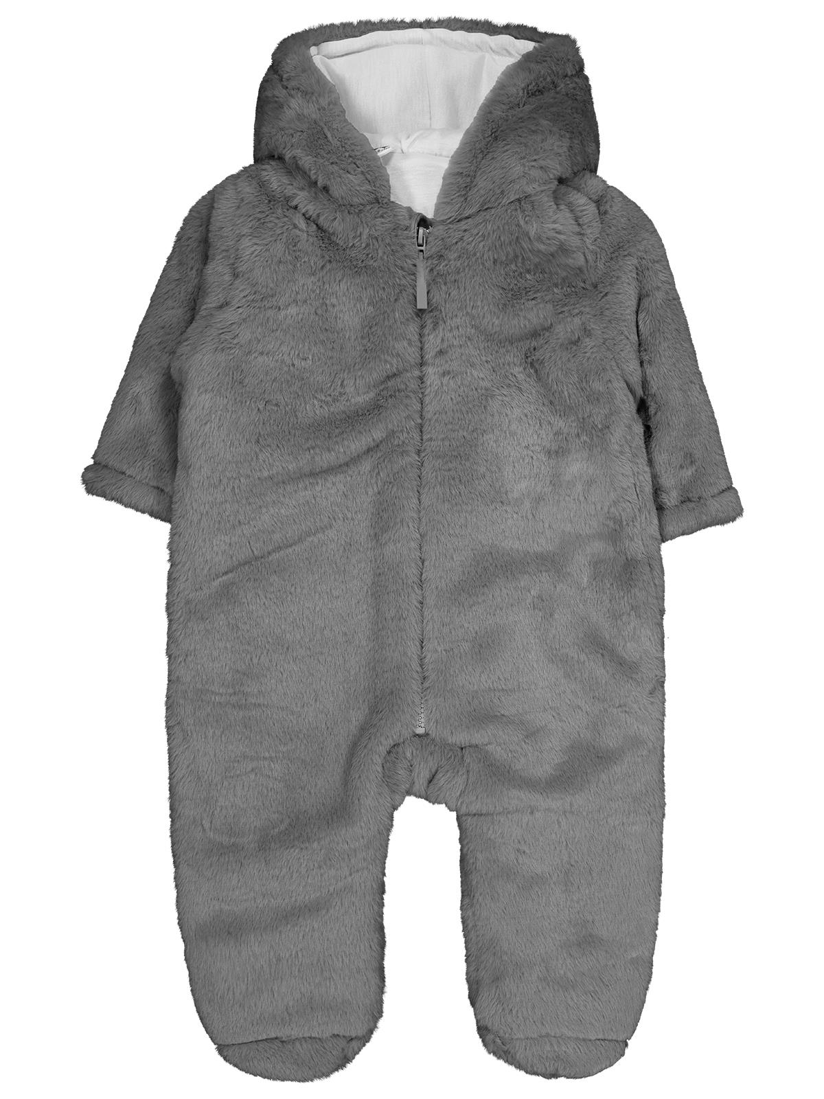 Civil Baby Kapüşonlu 6-18 Ay Astronot - Gri