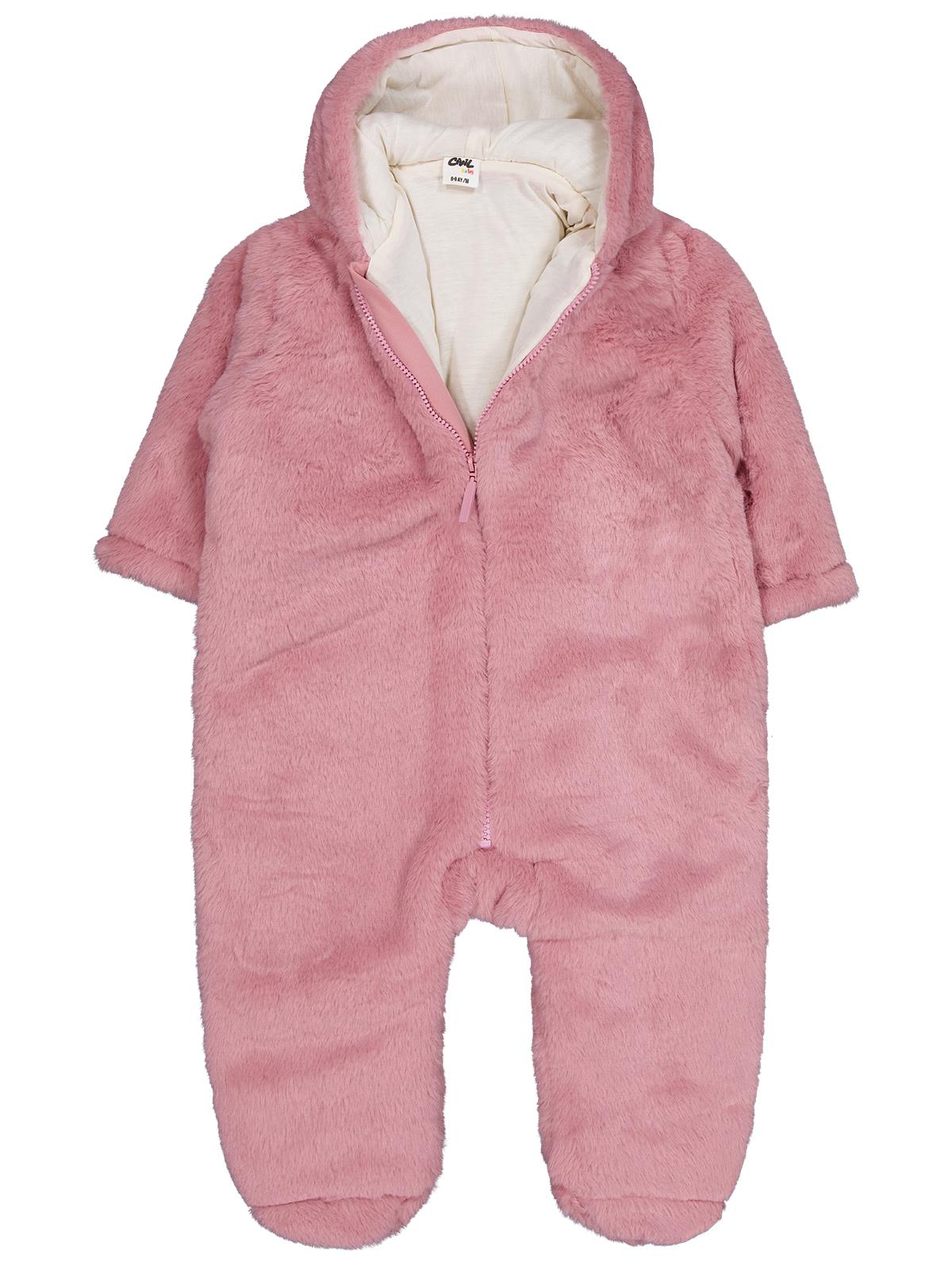 Civil Baby Kapüşonlu 6-18 Ay Astronot - Pembe