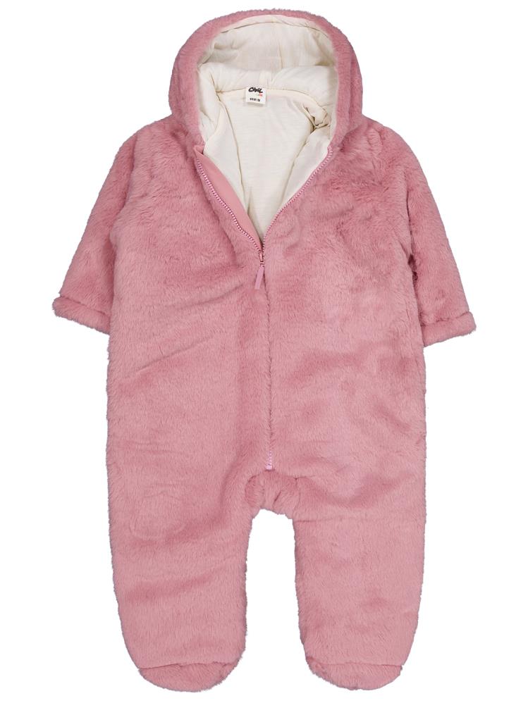 Civil Baby Kapüşonlu 6-18 Ay Astronot - Pembe