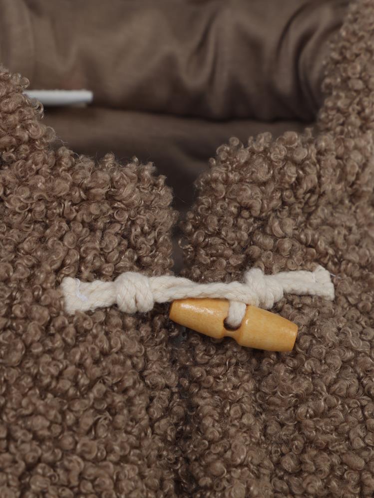 Civil Baby Çoban Düğme 6-18 Ay Mont - Kahverengi