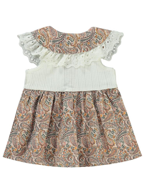 Civil Baby Şapkalı 6-18 Ay Elbise - Hardal