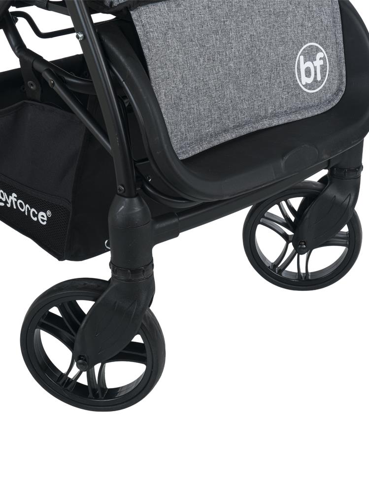 Baby Force Bella Plus Çift Yönlü Bebek Arabası - Gri