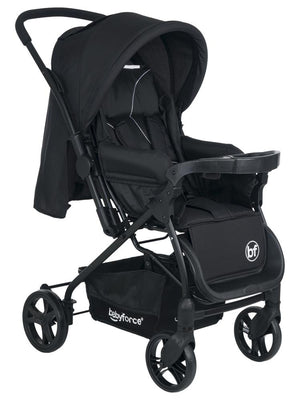 Baby Force Bella Plus Çift Yönlü Bebek Arabası - Siyah