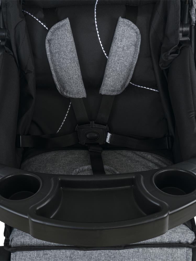 Baby Force Bella Plus Çift Yönlü Bebek Arabası - Siyah