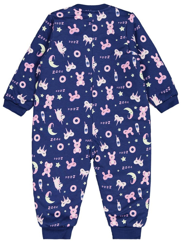 Civil Girls Unicorn Ve Uyku Empirme 90 Gr 2-5 Yaş Uyku Tulumu - Mavi