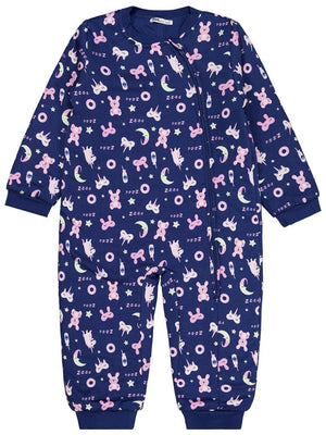 Civil Girls Unicorn Ve Uyku Empirme 90 Gr 6-9 Yaş Uyku Tulumu - Mavi