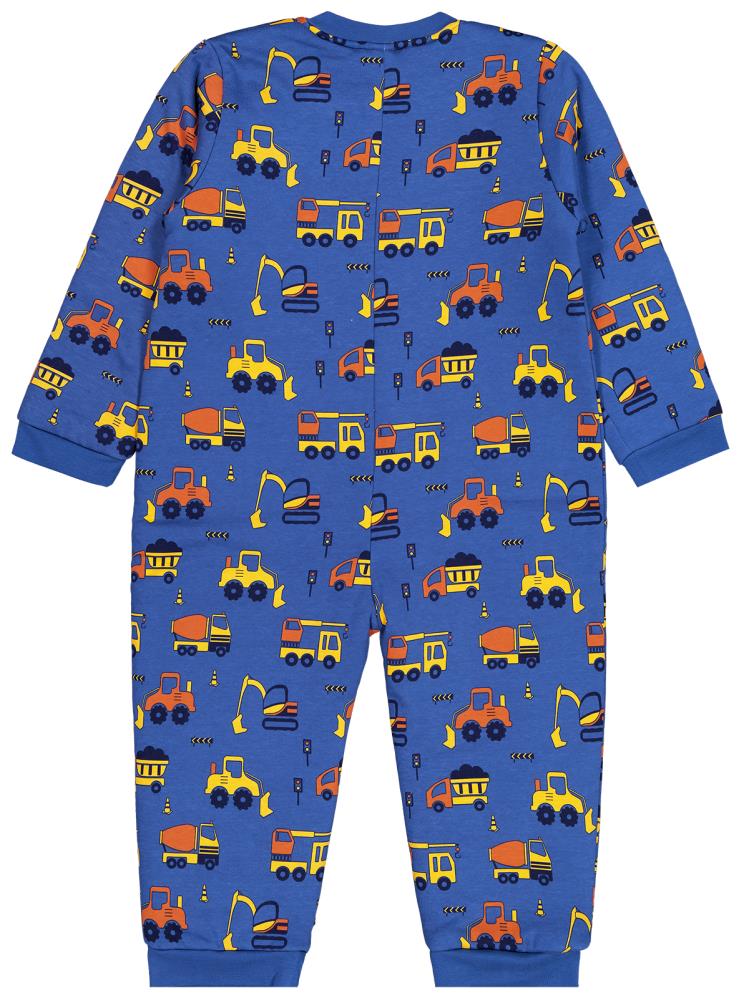 Civil Boys İş Makineleri Empirme 90 Gr 6-9 Yaş Uyku Tulumu - Mavi