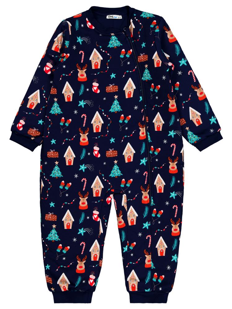 Civil Boys Yeniyıl Empirme 90 Gr 6-9 Yaş Uyku Tulumu - Lacivert