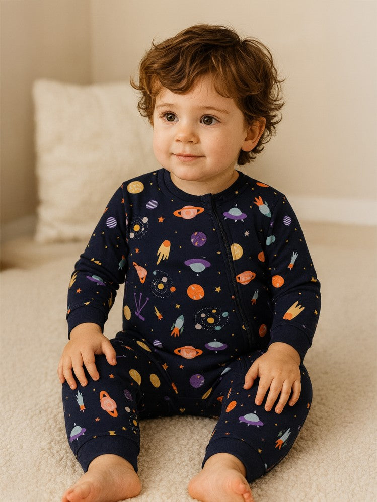 Civil Boys Space Empirme 90 Gr 2-5 Yaş Uyku Tulumu - Lacivert