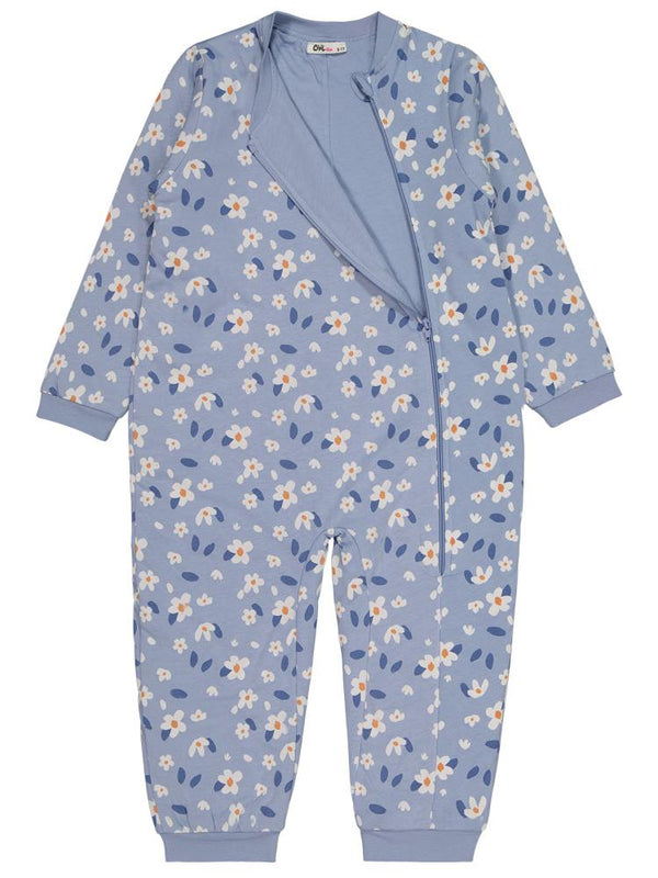 Civil Girls Papatyalar Empirme 30 Gr 6-9 Yaş Uyku Tulumu - Mavi