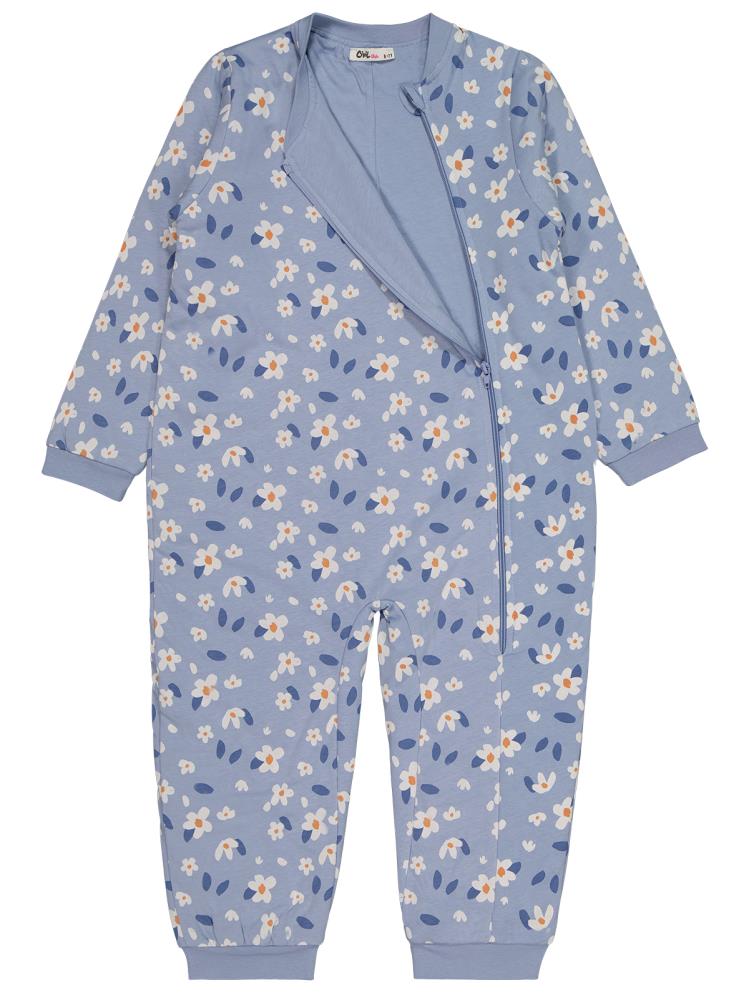 Civil Girls Papatyalar Empirme 30 Gr 6-9 Yaş Uyku Tulumu - Mavi