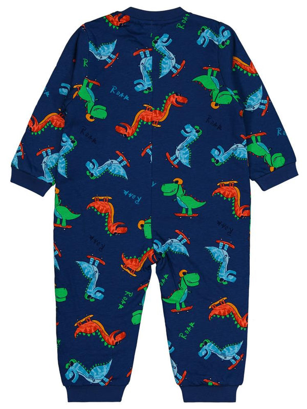 Civil Boys Kaykaycı Dino Empirme 30 Gr 2-5 Yaş Uyku Tulumu - Mavi
