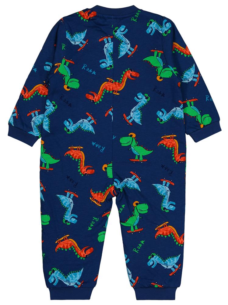 Civil Boys Kaykaycı Dino Empirme 30 Gr 2-5 Yaş Uyku Tulumu - Mavi