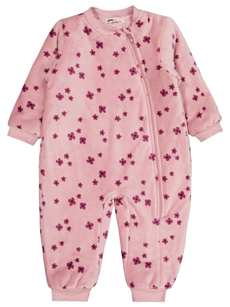 Civil Girls Çiçekler Empirme 60 Gr 2-5 Yaş Uyku Tulumu - Lila