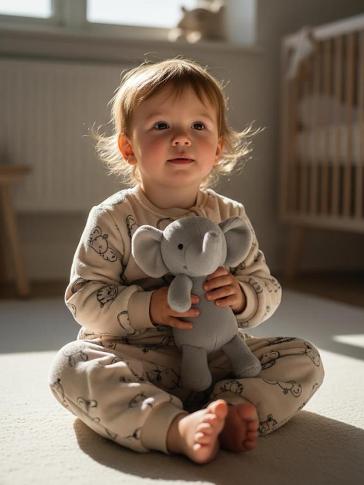 Civil Boys Sevimli Hayvanlar Empirme 60 Gr 2-5 Yaş Uyku Tulumu - Bej