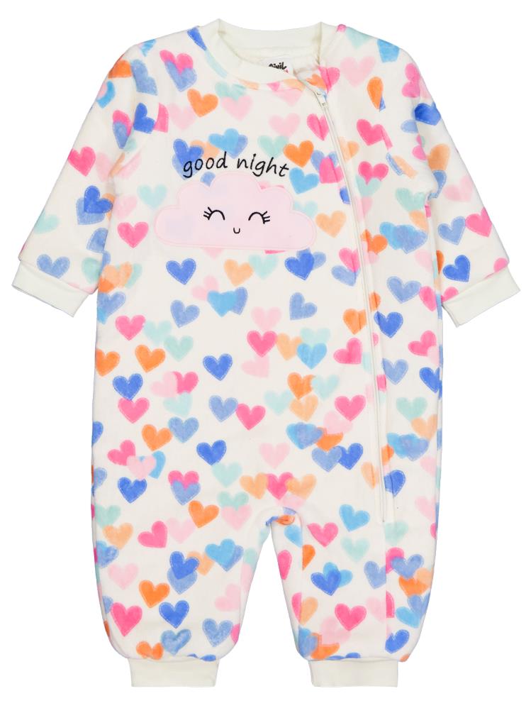 Civil Baby Renkli Kalpler Empirme 60 Gr 12-18 Ay Uyku Tulumu - Bej