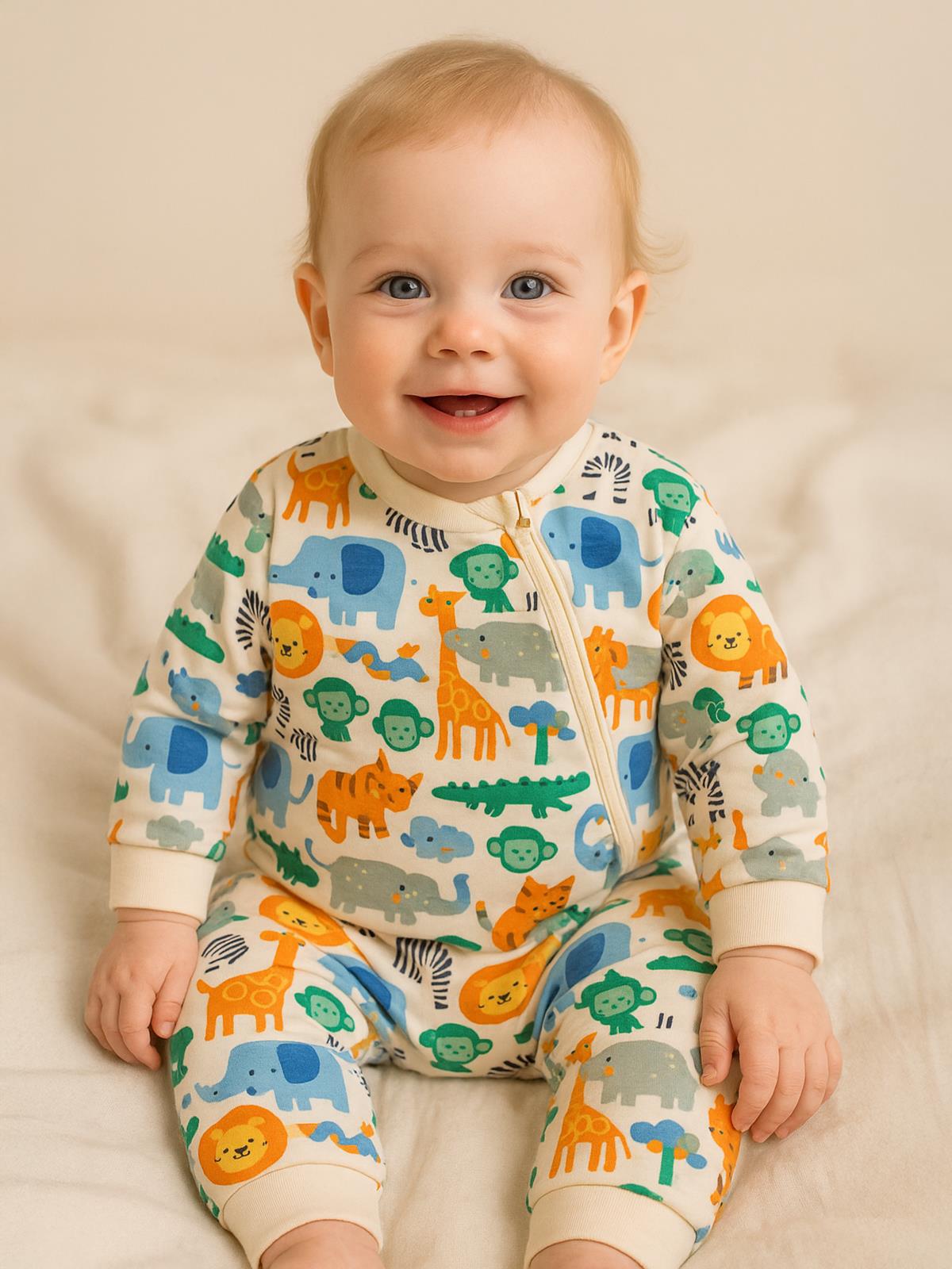 Civil Baby Safari Empirme 12-18 Ay Uyku Tulumu - Bej