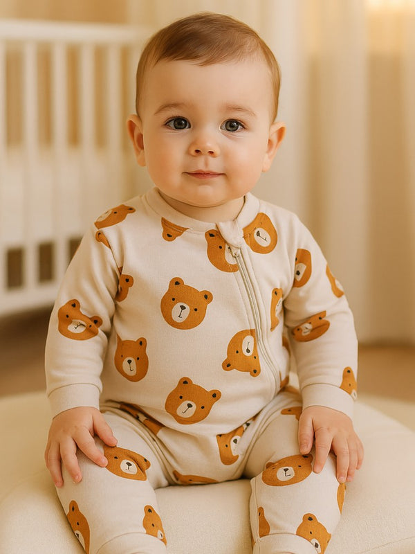 Civil Baby Ayıcık Empirme 30 Gr 12-18 Ay Uyku Tulumu - Bej